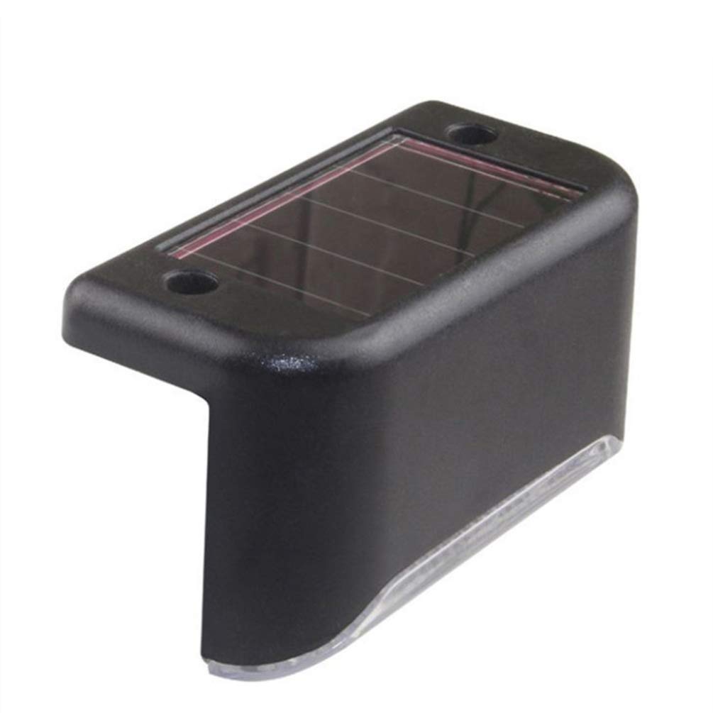 Solar Step Lights - 2 Pack Color Changing LED for Garden, Deck & Stairs | Outdoor Solar Lamps