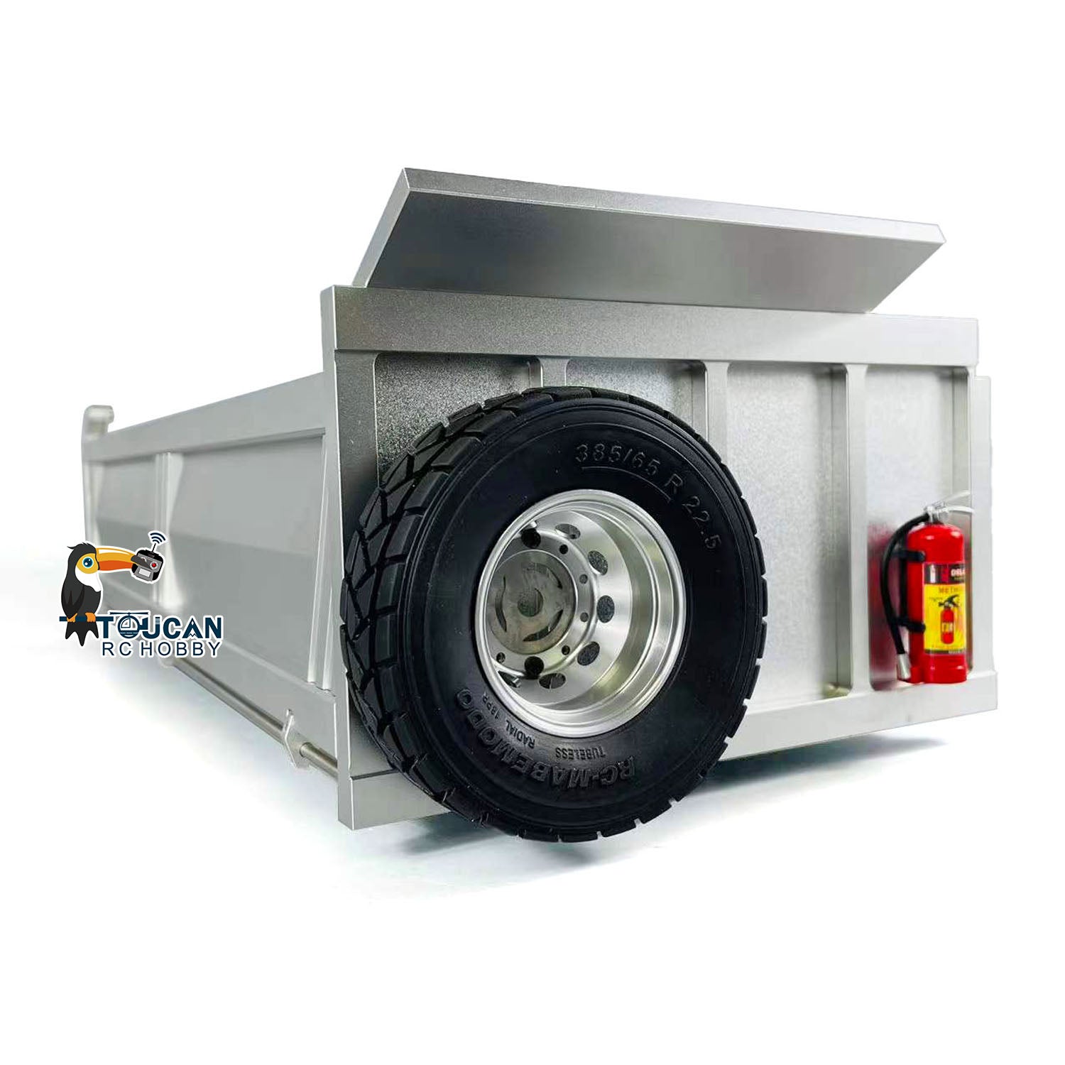 1/14 Scale Hydraulic RC Dump Truck with 2-Speed Gearbox - Remote Control Tipper Car, DIY Assembly Toy Model for Adults & Kids - Perfect for Construction Site Play, Collecting & Hobby Gifts
