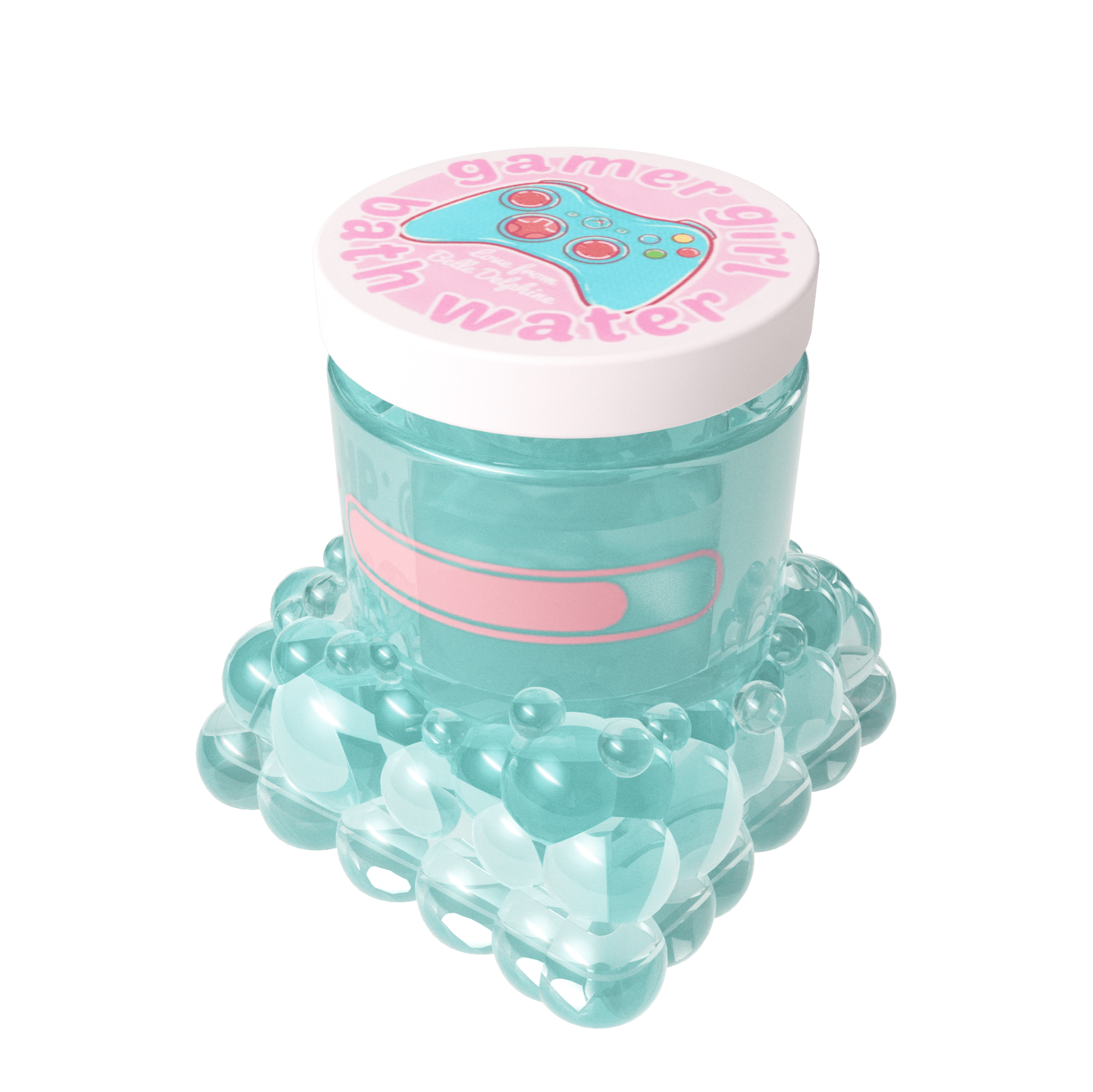 Belle Delphine Bathwater Bottle Keycap - Custom Mechanical Keyboard Keycap - Novelty Gamer Gift for PC Enthusiasts - Perfect for Gaming Setups, Streamer Accessories & Collector Items