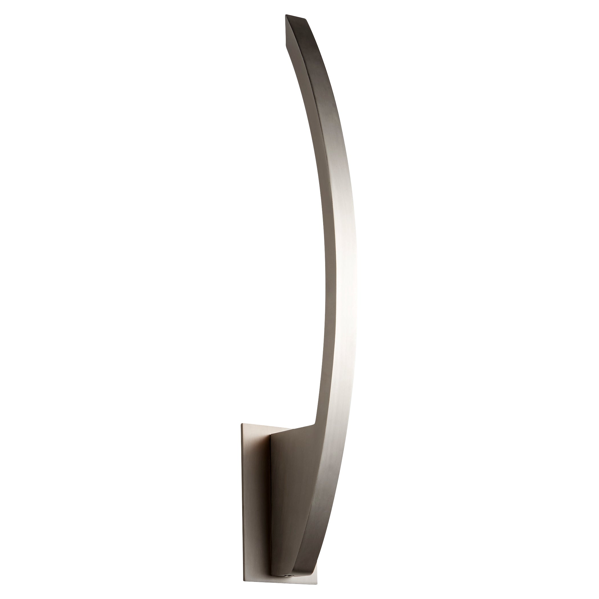 Oxygen Bolo 3 553 24 Sconces in Satin Nickel - Modern Wall Lighting Fixtures for Living Room, Bedroom & Hallway Decor