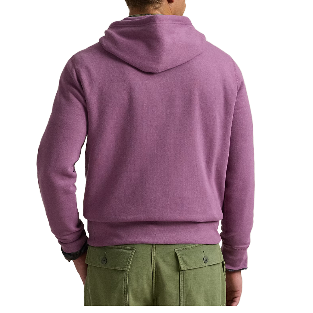RL Fleece Hoodie Tea Rose - Cozy Women's Pullover Sweatshirt for Casual Wear, Outdoor Activities & Lounge Comfort