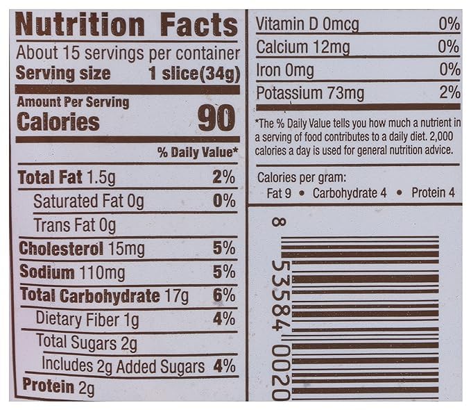 Canyon Bakehouse 7 Grain San Juan Gluten-Free Bread, 18 oz (Pack of 4) - Healthy Breakfast & Sandwich Bread for Gluten-Free Diets
