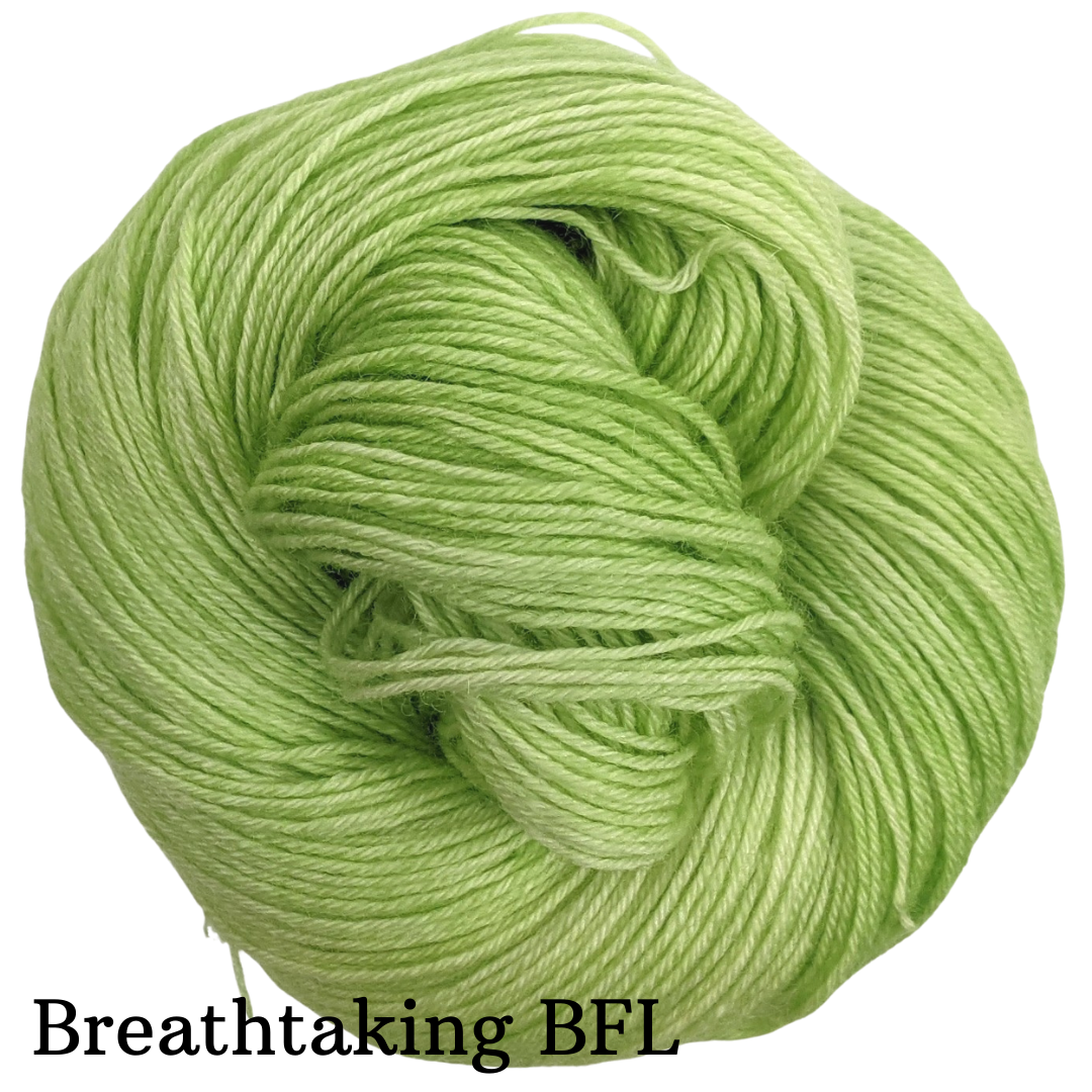 Knitcircus Yarns - Honeydew Kettle Dyed Semi-Solid Skeins | Custom Hand-Dyed Yarn for Knitting & Crocheting | Perfect for Scarves, Sweaters & Baby Blankets