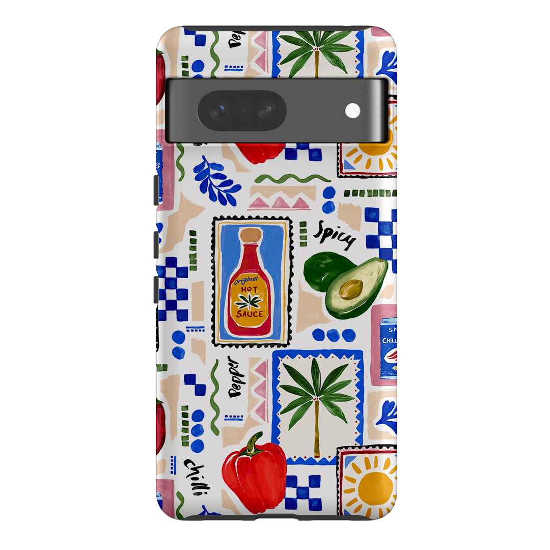 Mexico Holiday Phone Case - Colorful Mexican Themed Protective Cover for iPhone & Samsung - Perfect for Travel, Vacations & Fiesta Celebrations