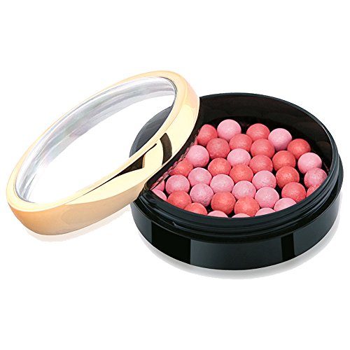 Golden Rose Cosmetics Ball Blusher - 03 Soft Pink, Buildable Cheek Color, Long-Lasting Blush Makeup | Perfect for Everyday Wear, Date Night & Special Occasions