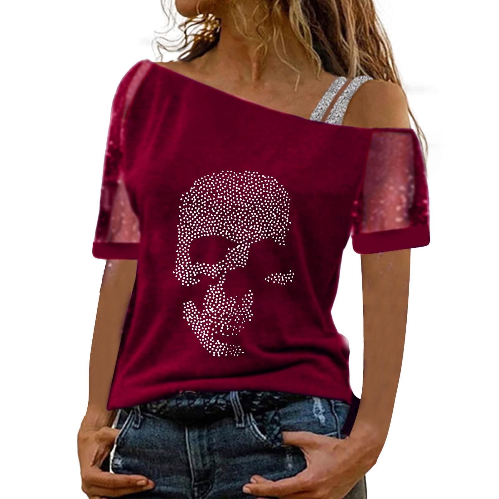Women's Floral Print Blouses - Casual Tunic Tops for Summer & Fall | Workout Tank Tops & Crewneck T-Shirts | Perfect for Office, Outings & Gym Wear