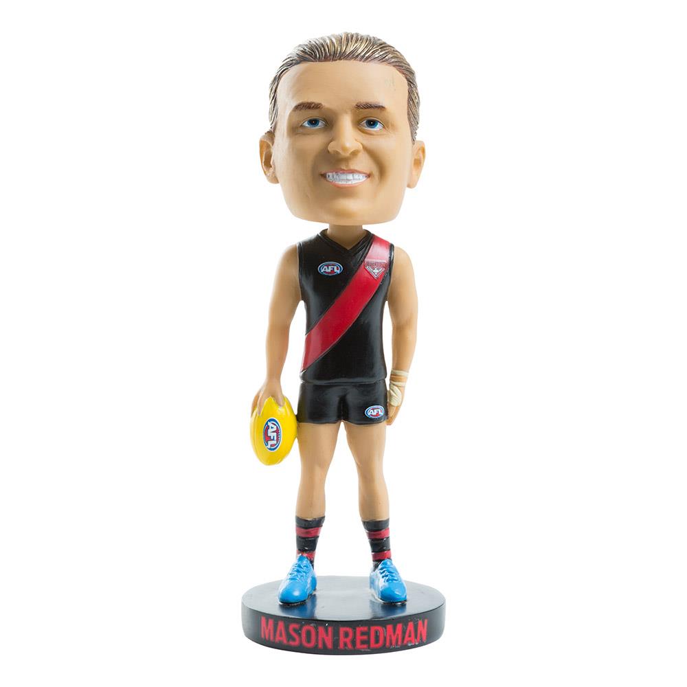 AFL Essendon Bombers Mason Redman Bobblehead - Officially Licensed AFL Collectible - Perfect for Fans, Sports Memorabilia & Home Decor