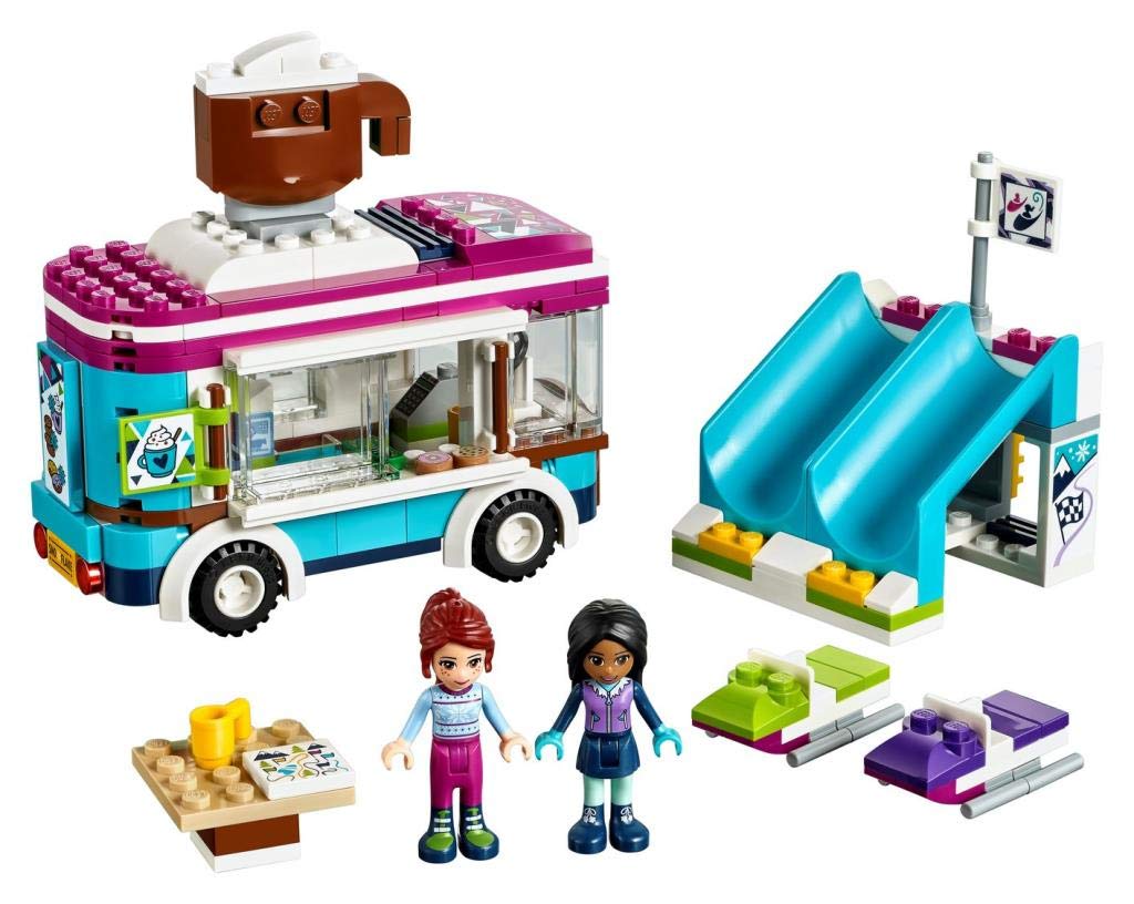 LEGO 41319 Friends Ski Resort Chocolate Truck Building Kit – Creative Toy for Kids, Perfect for Birthday Gifts & Winter-Themed Playtime