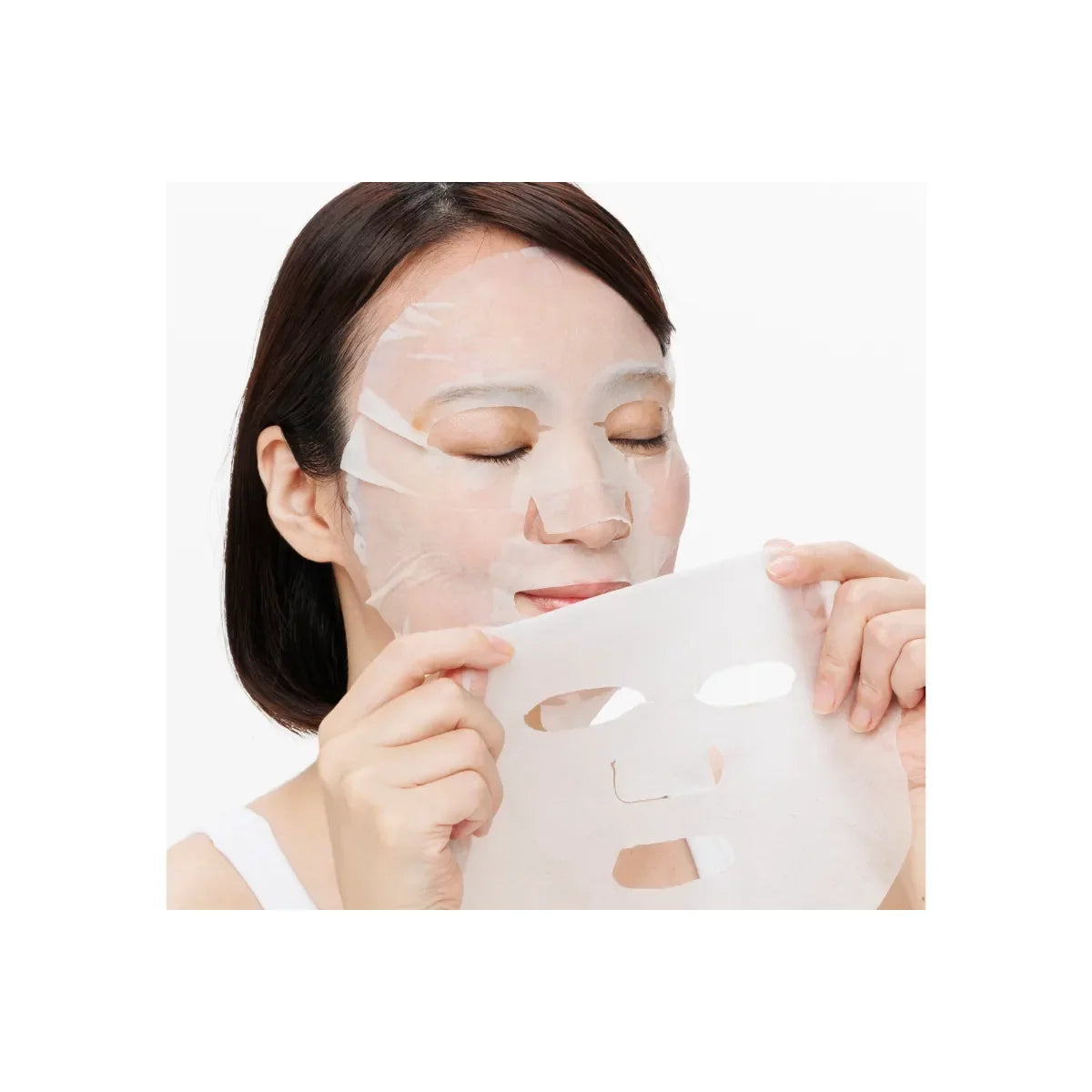 Lululun Intensive Moisture Face Mask for Sensitive Skin - 4 Sheet Hydrating Facial Sheet Mask with Hyaluronic Acid | Perfect for Dry Skin Care & Nighttime Skincare Routine