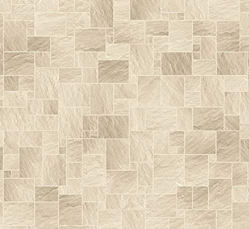1:12 Scale Miniature Light Stone Floor Tiles - Glossy Card Sheet for Dollhouses | Perfect for DIY Dollhouse Flooring, Model Train Scenes & Miniature Home Decor Projects