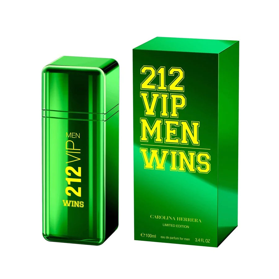 Carolina Herrera 212 VIP Men's Eau de Parfum - 3.4 oz / 100ml Limited Edition Cologne Spray for Men - Fresh & Masculine Scent for Date Night, Special Occasions & Daily Wear
