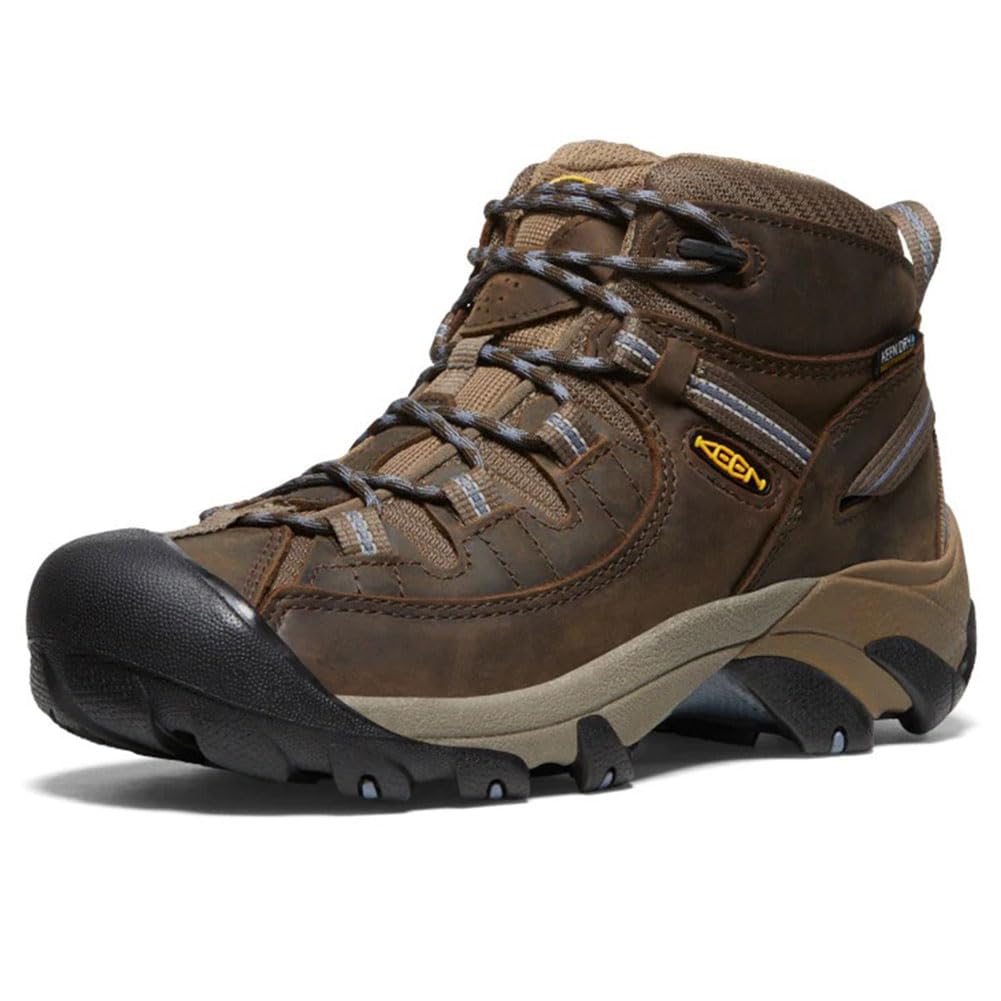 KEEN Women's Waterproof Hiking Boots - Lightweight & Comfortable Outdoor Shoes for Trail Walking, Camping & Backpacking