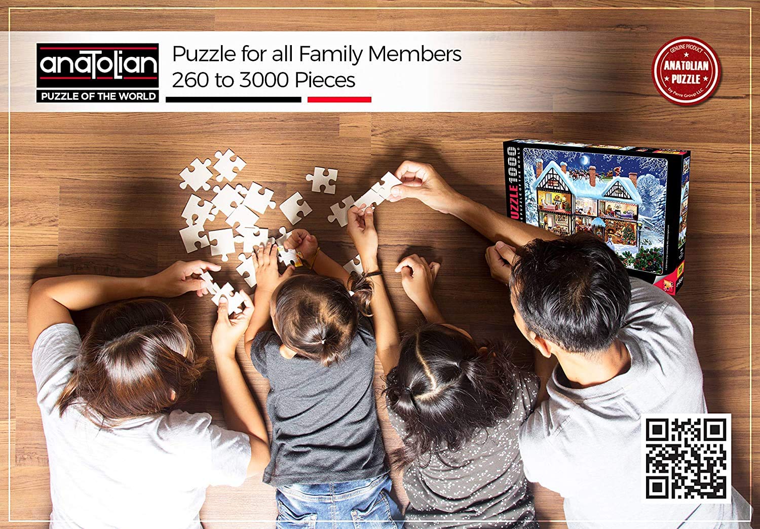 Anatolian Puzzle - Odyssey 3000 Piece Jigsaw Puzzle #4920 | Challenging Adult Puzzle for Family Game Night & Home Decor