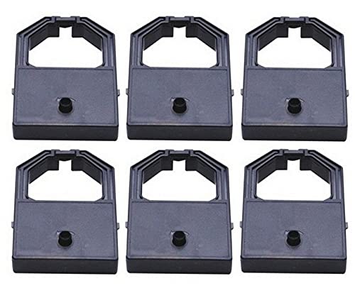 Olivetti 7341090 Black Printer Ribbon (6-Pack) - Compatible Replacement for Panasonic KX-P110i - Ideal for Office Printing & Document Processing