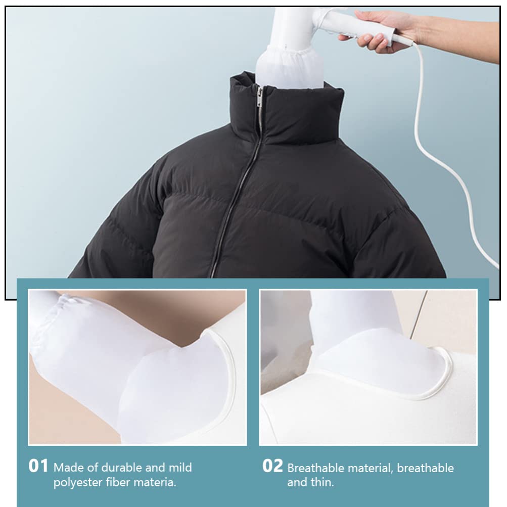 Fast Drying Clothes Rack - Portable Travel Laundry Bag for Underwear & Delicates | Breathable Polyester Garment Dryer | Perfect for Camping, Dorms & Small Spaces (White)