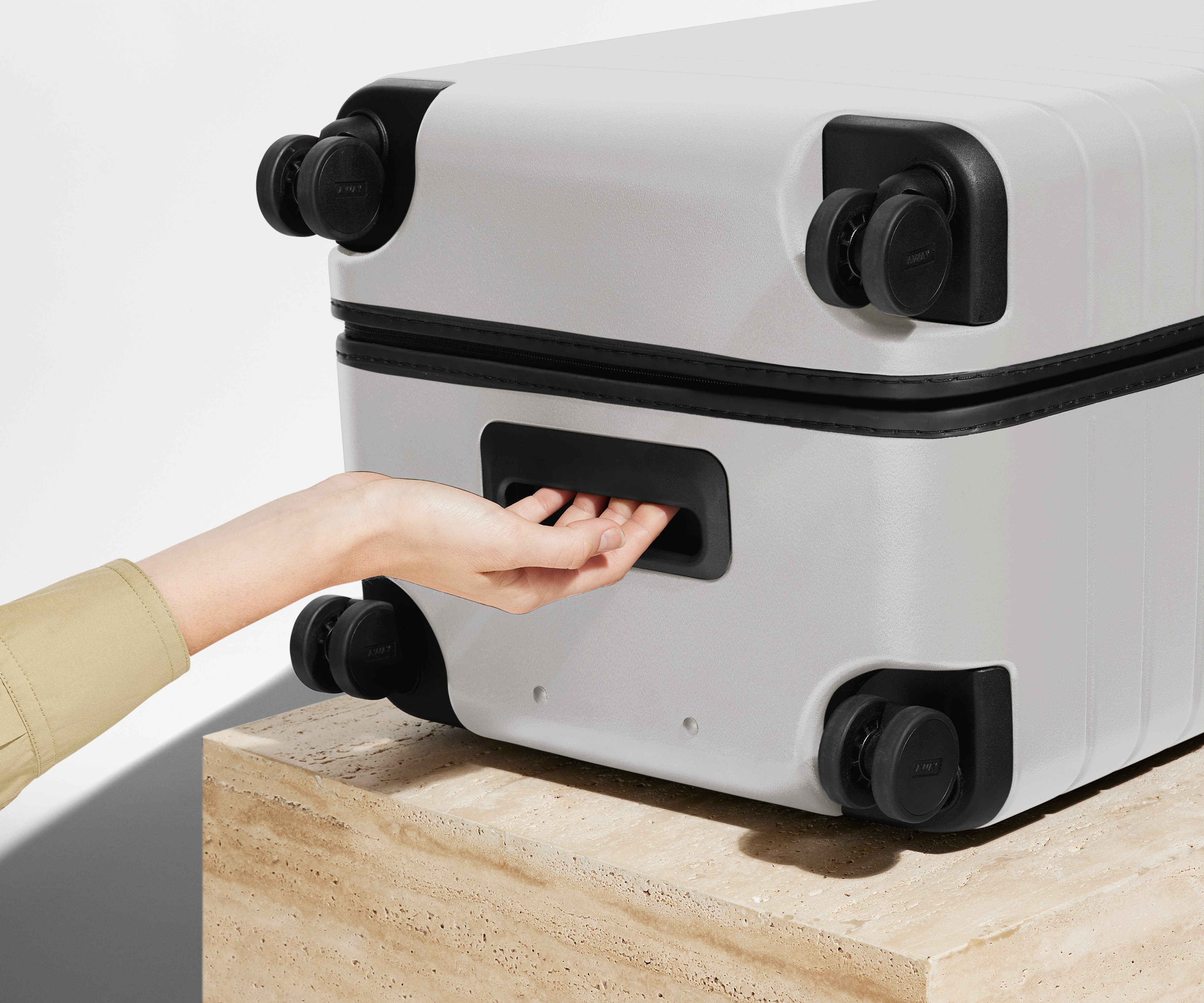 The Trunk in Cloud Gray - Stylish Storage Solution for Travel, Home & Office Organization