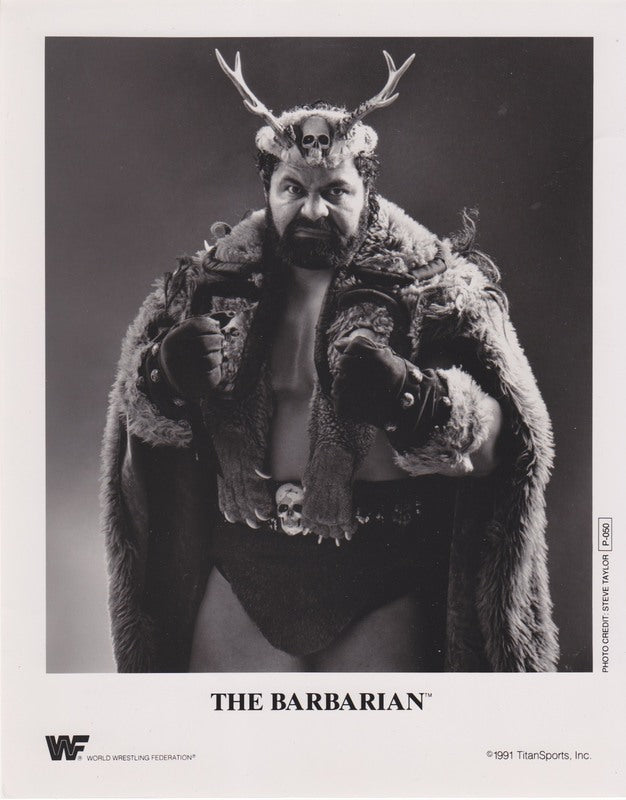 1991 The Barbarian P050 Black & White - Vintage Action Figure Collectible for Display & Gifts | Perfect for Comic Book Fans & Retro Toy Collectors