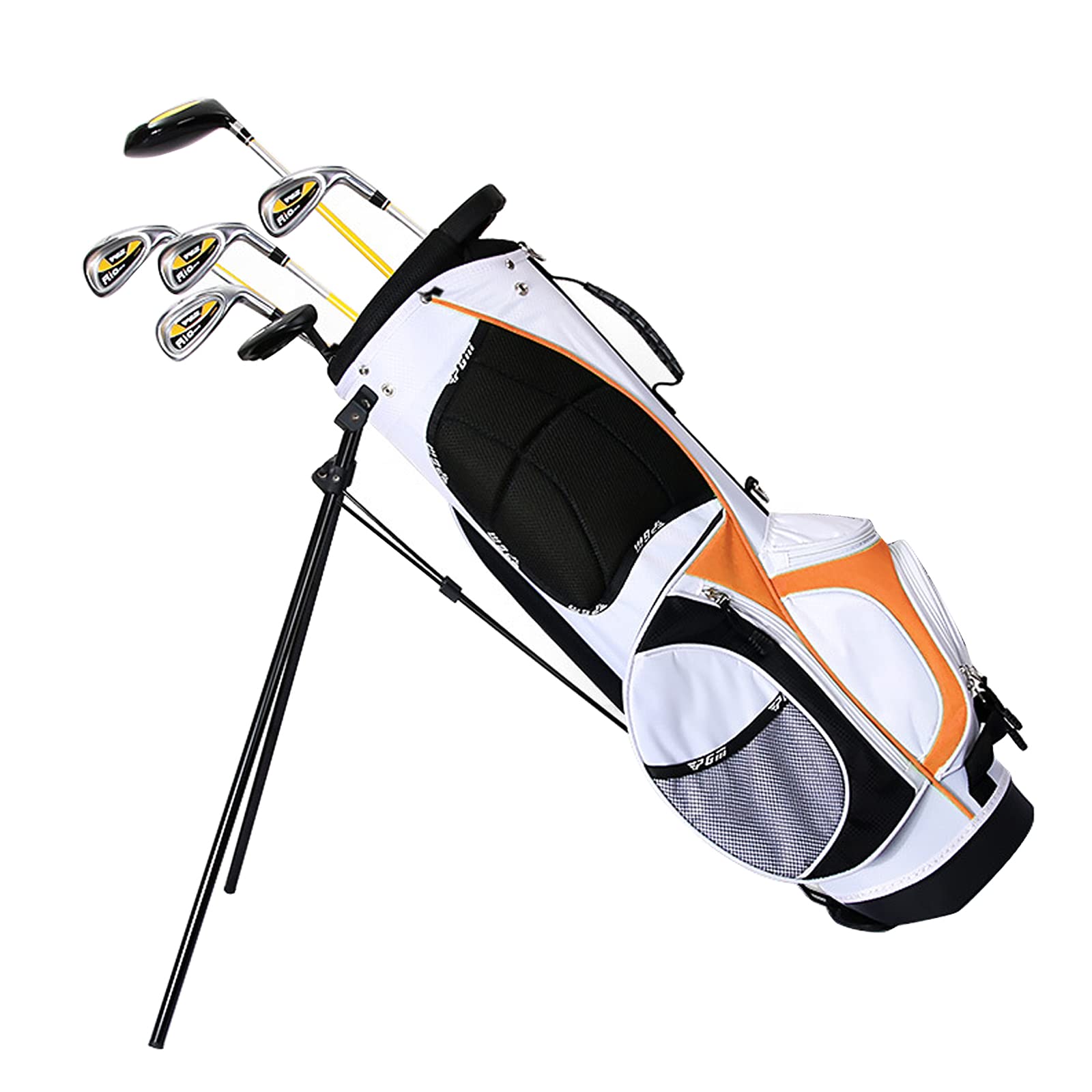 **Lightweight Golf Stand Bag with Dual Straps - Easy Carry Golf Club Bag for Kids & Adults - Perfect for Travel, Practice & Weekend Golf Games**
