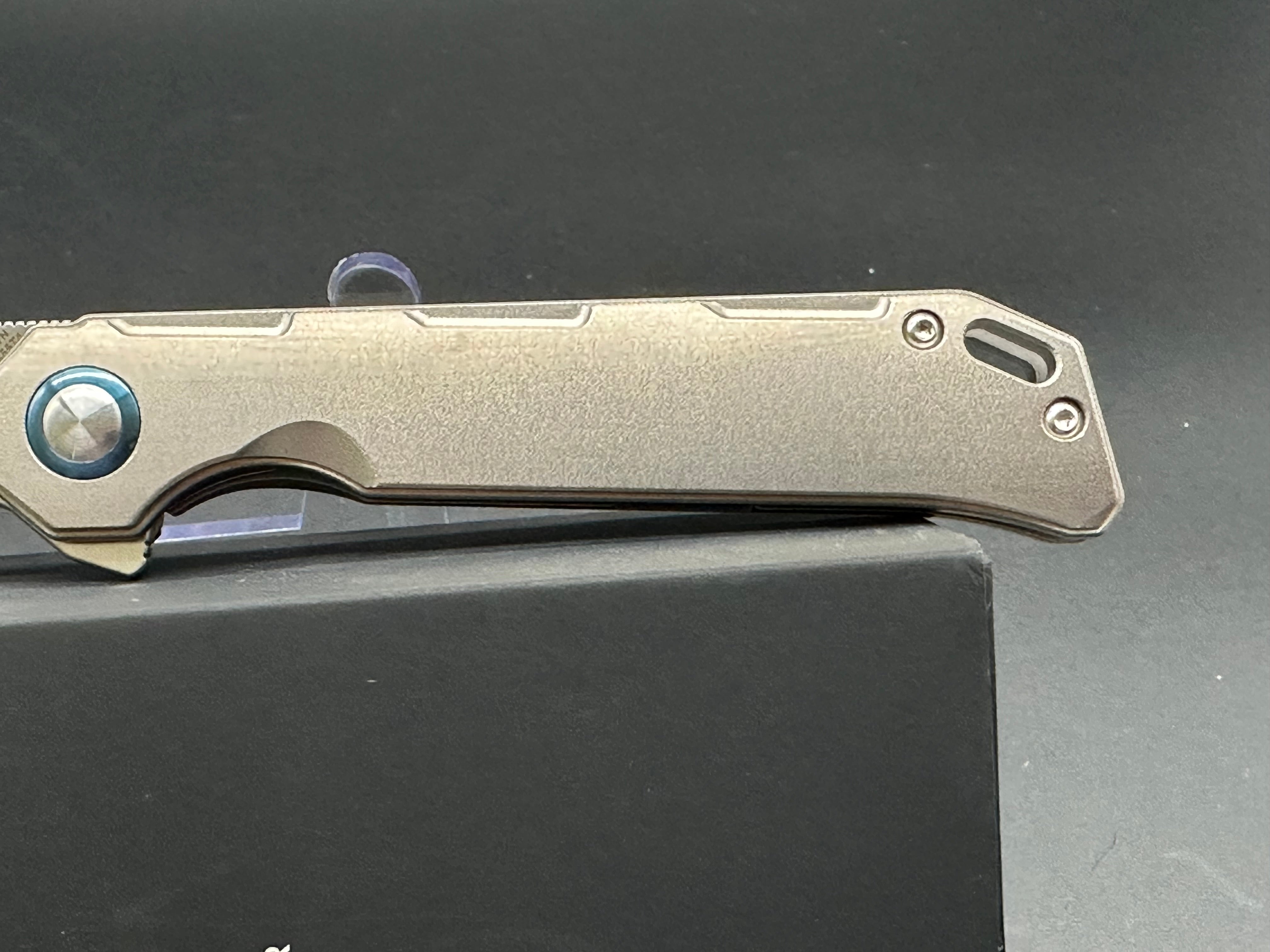 Kizer Begleiter Titanium Folding Pocket Knife - Premium EDC Knife for Outdoor, Camping, Hiking & Everyday Carry