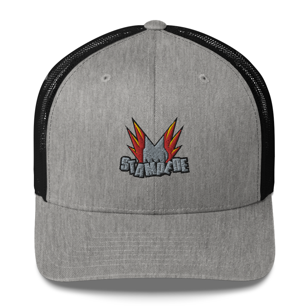 Zoo Jitsu Fighters Stampede Trucker Hat - Animal-Themed Baseball Cap for MMA Fans - Perfect for Gym, Streetwear & Anime Conventions