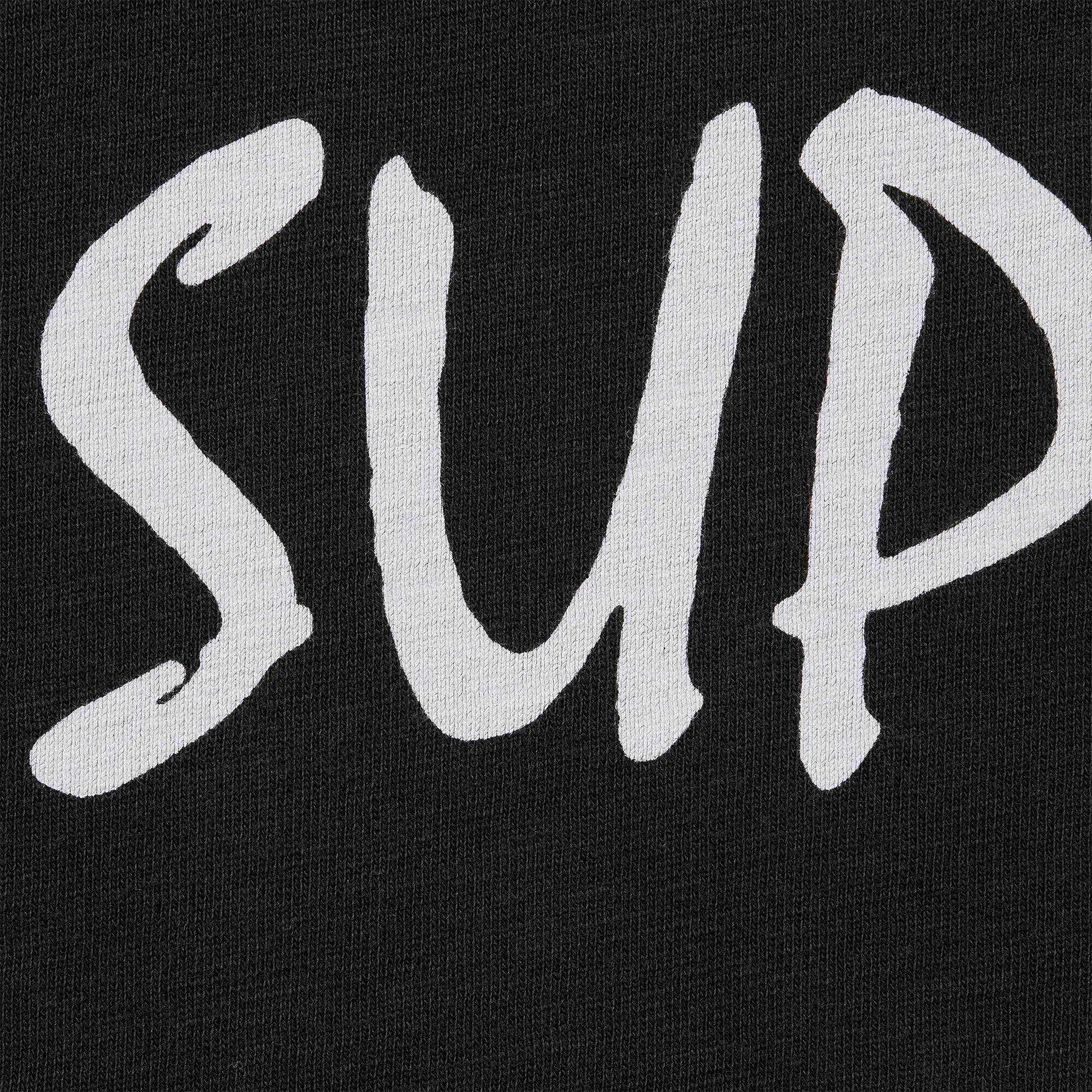 Supreme FTP Short Sleeve Black T-Shirt for Men - Trendy Streetwear Fashion for Casual Wear & Hip Hop Style