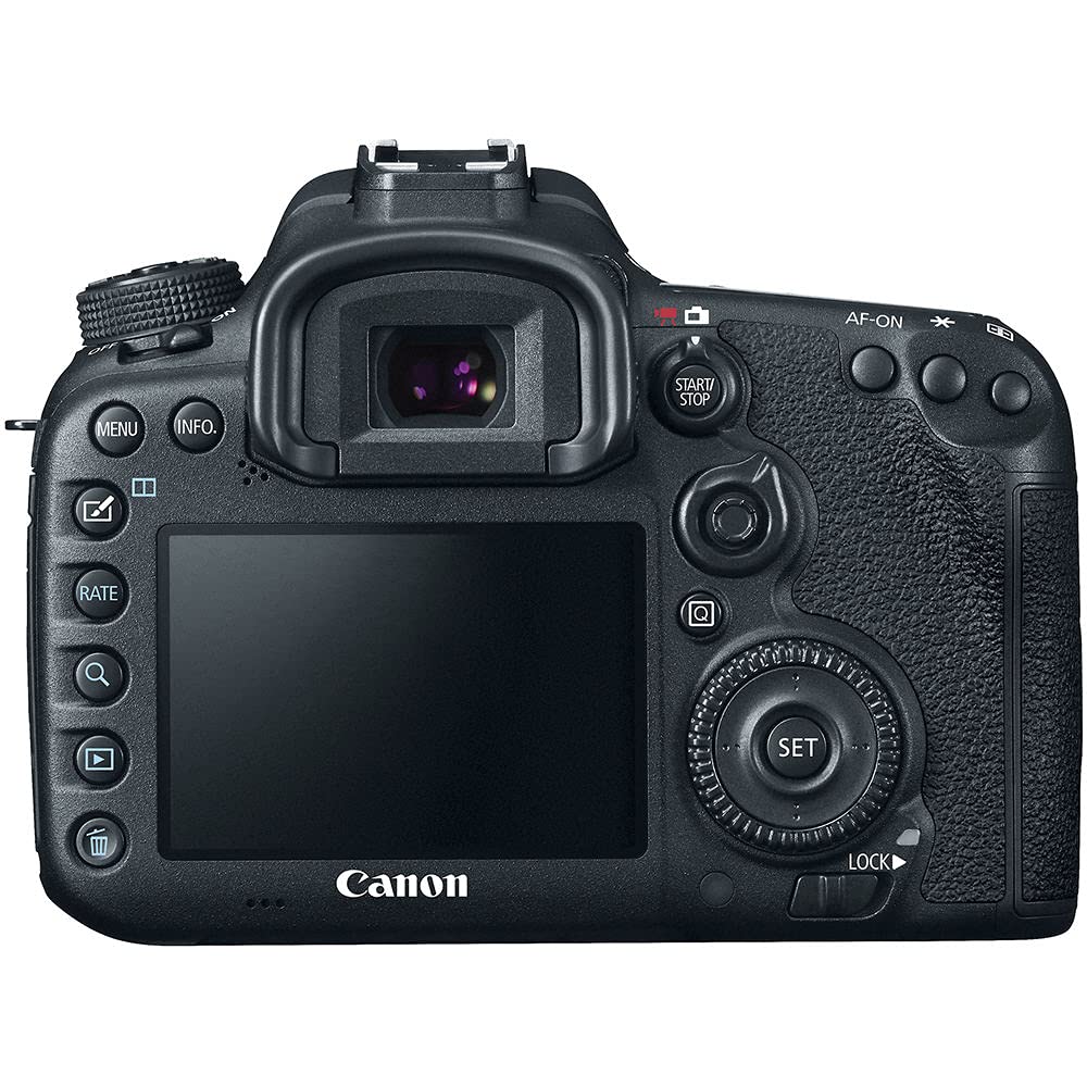 Canon EOS 7D Mark II DSLR Camera with 18-135mm f/3.5-5.6 IS USM Lens & W-E1 Wi-Fi Adapter - Professional Photography Kit with 64GB Memory Card, Case, Tripod & Accessories (Renewed) - Perfect for Travel, Wildlife & Sports Photography