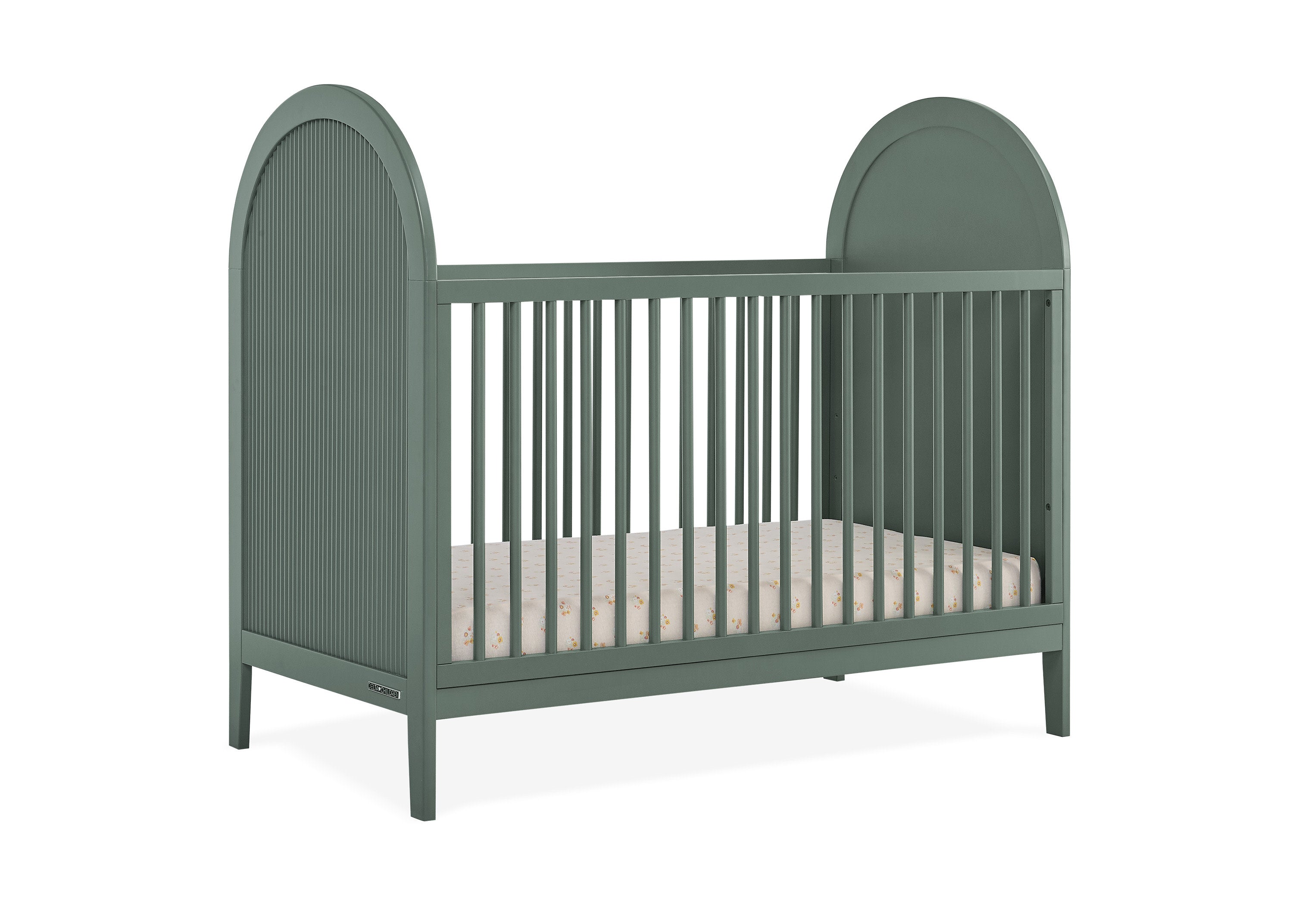 Eloise 4-in-1 Convertible Baby Crib - Toddler Bed, Daybed & Full-Size Bed Conversion - Safe Nursery Furniture for Newborns to Teens - Perfect for Bedrooms, Daycare & Guest Rooms