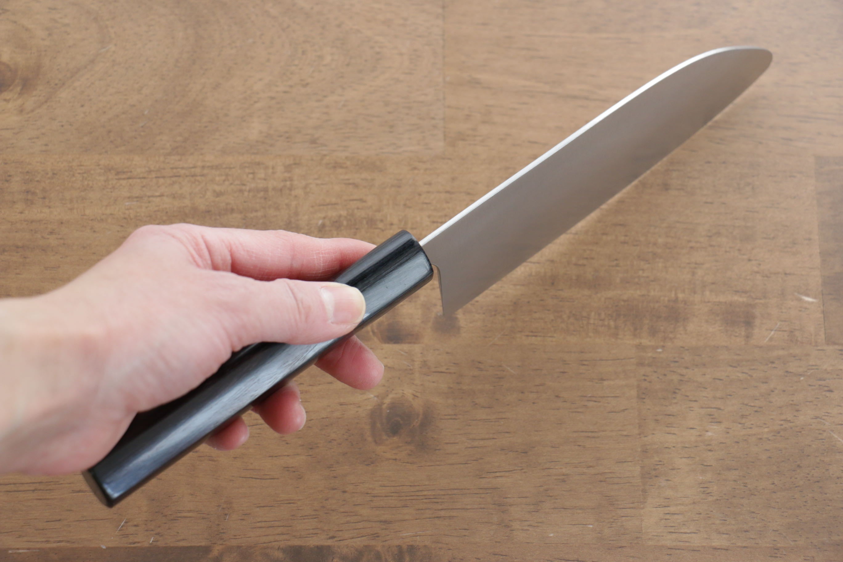 Premium SG2 Santoku Knife 150mm - Japanese High-Carbon Stainless Steel Blade with Exquisite Rosewood Handle - Perfect for Slicing, Dicing & Mincing in Professional Kitchens & Home Cooking