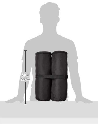 Outsunny 4-Pack Canopy Weight Bags - Heavy Duty Sand Anchor Bags for Party Gazebo, Pop Up Tent & Outdoor Events | Perfect for Beach, Backyard, Camping & Patio Use