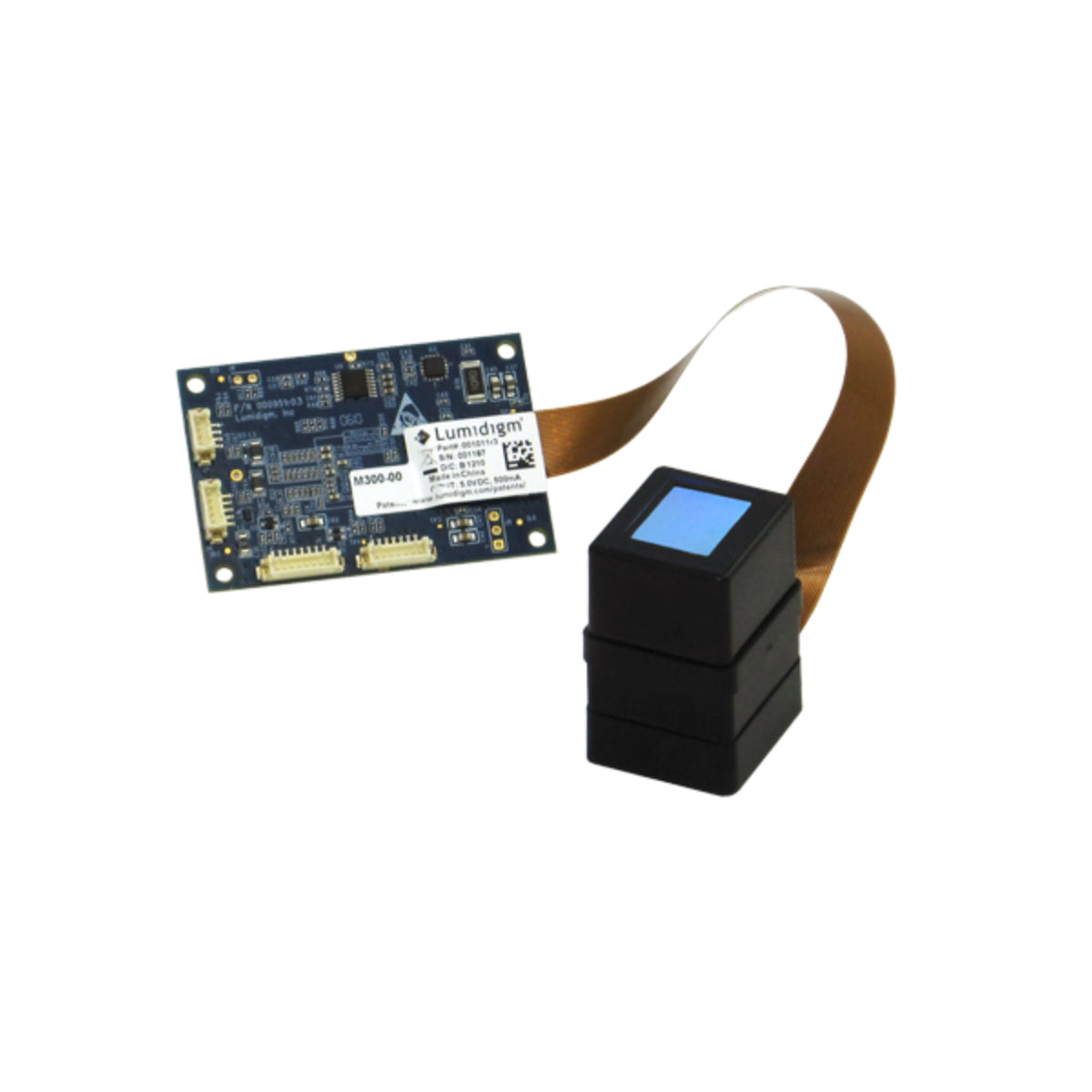 Lumidigm M310 Fingerprint Scanner Module - High-Security Biometric Sensor for Access Control, Time Attendance & Mobile Devices | Ideal for Offices, Smart Homes & Secure Facilities