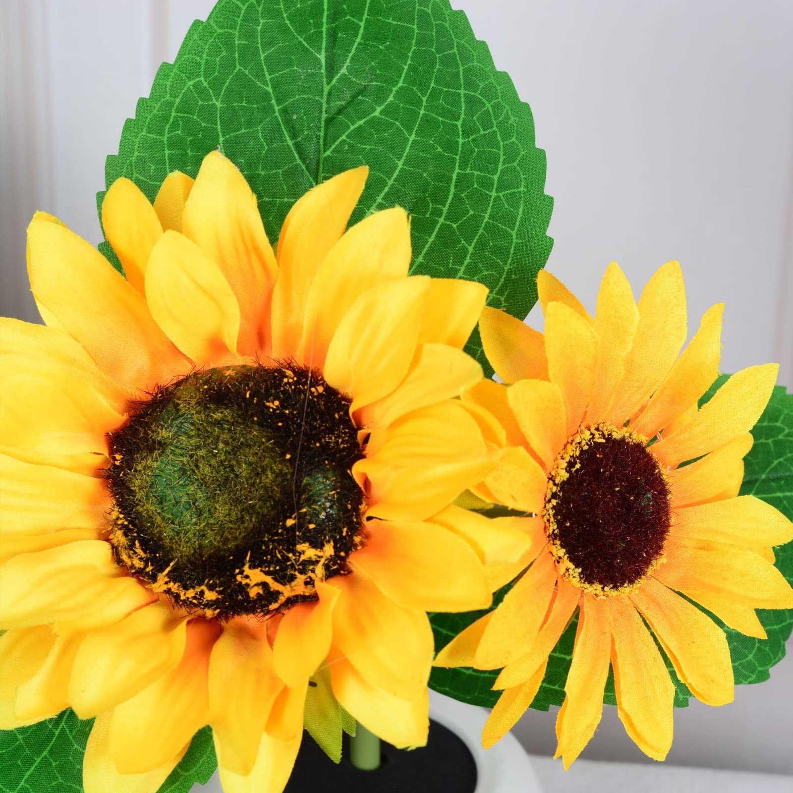 Sunflower LED Potted Plant Lamp - Yellow Floral Night Light with Fake Flowers for Home, Christmas, Party & Festival Table Decor - Perfect for Bedroom, Living Room & Gift Giving