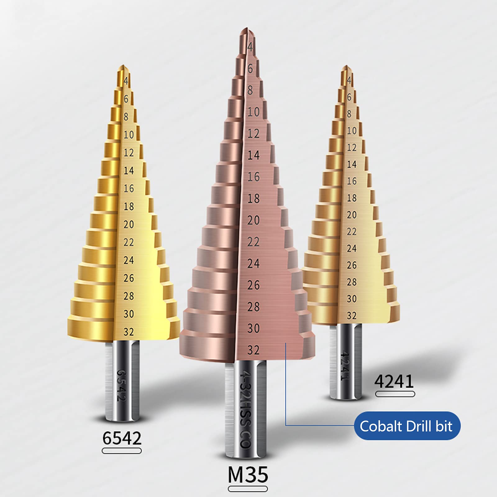 High-Speed Steel Straight Groove Drill Bit Set - Professional Metal Drilling Tools for DIY & Construction Projects - Perfect for Metal, Wood & Plastic Materials