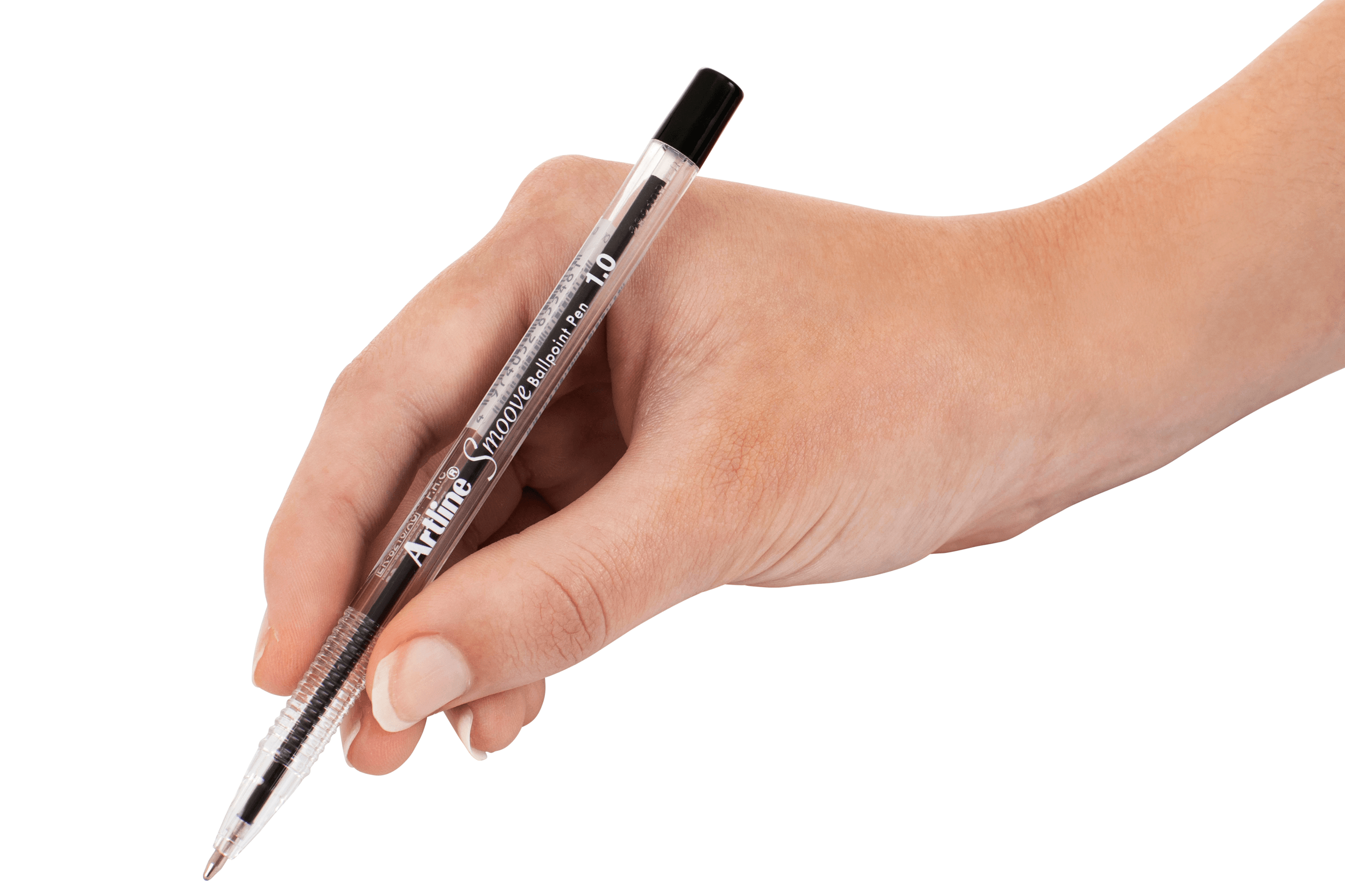 Artline Smoove Ballpoint Pen - Black Ink, 12-Pack - Smooth Writing for Office, School & Everyday Use