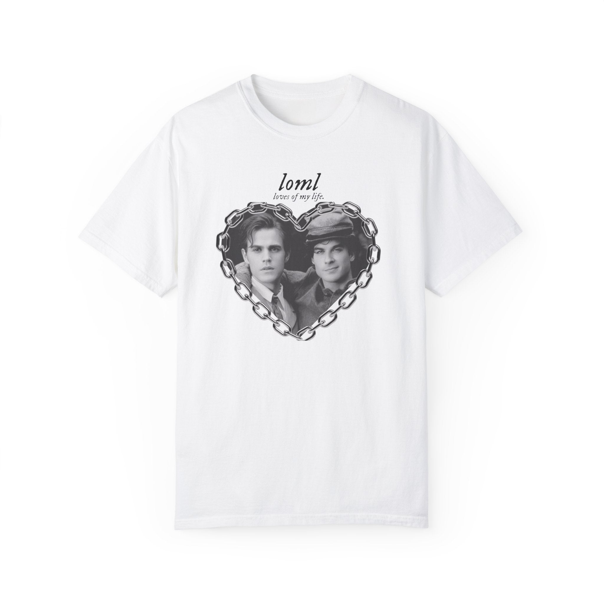 LOML (Loves of My Life) T-Shirt - Trendy Couple Matching Shirts for Date Nights & Anniversaries