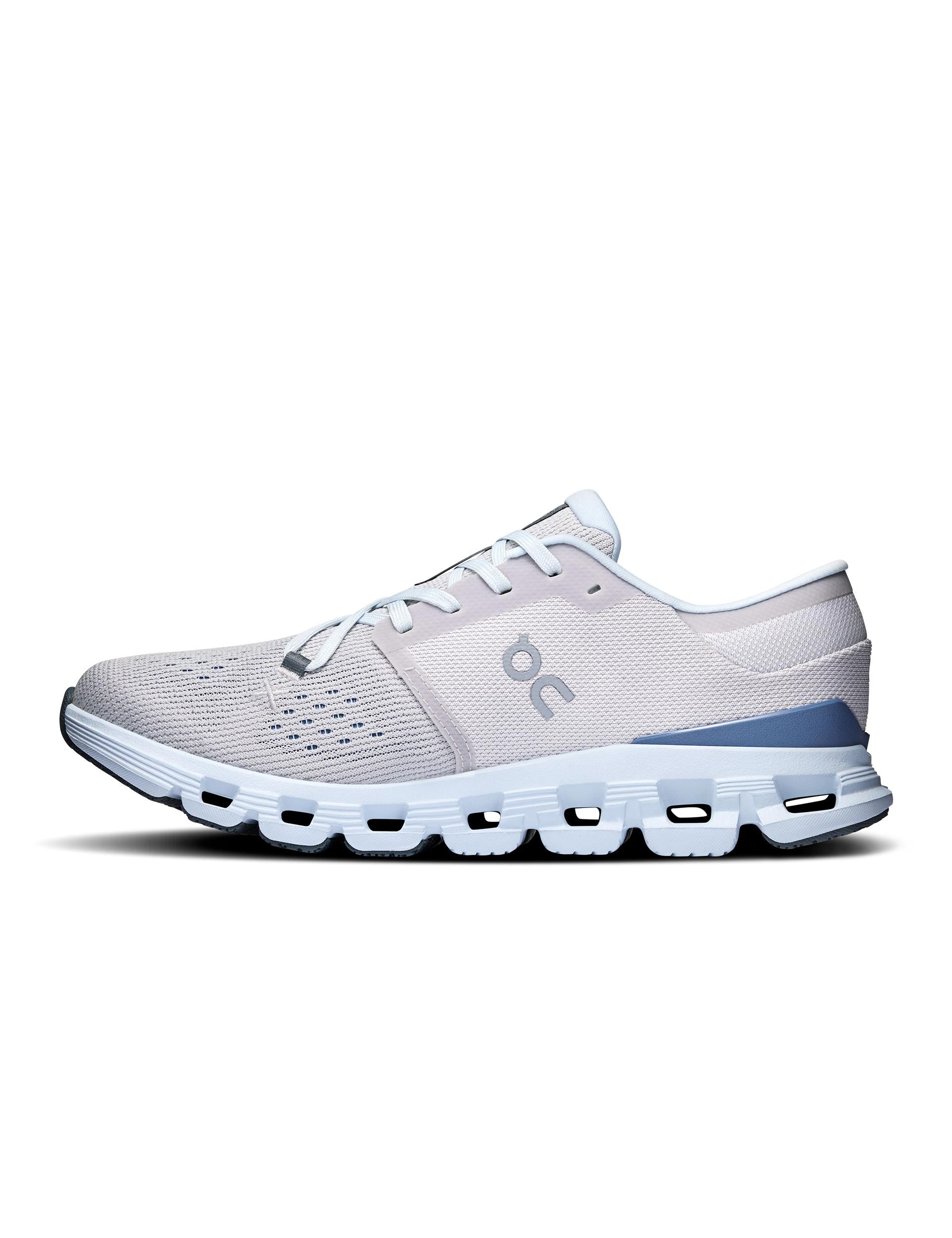 Cloud X 4 Running Shoes - Lightweight Silver/Chambray Athletic Sneakers for Men & Women - Perfect for Jogging, Gym Workouts & Daily Wear