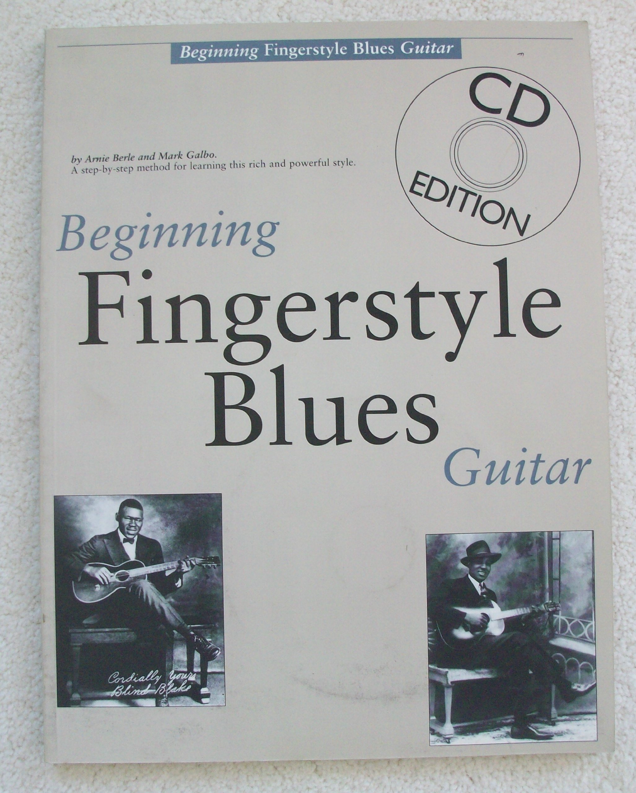 Beginning Fingerstyle Blues Guitar Book - Learn Blues Guitar Techniques for Beginners | Practice at Home, Perform on Stage