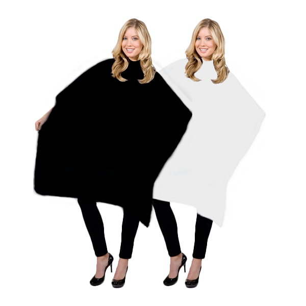 Betty Dain Whispering Styling Cape #199S - Professional Salon Hair Cutting Cape for Barbers & Stylists - Waterproof & Comfortable for Haircuts, Coloring & Styling