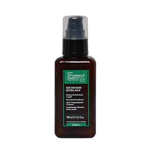 Framesi Barber Gen Hair & Beard Care Set - Natural Shampoo & Conditioner for Men | Professional Grade Barber Products | Perfect for Daily Grooming & Salon-Quality Styling at Home