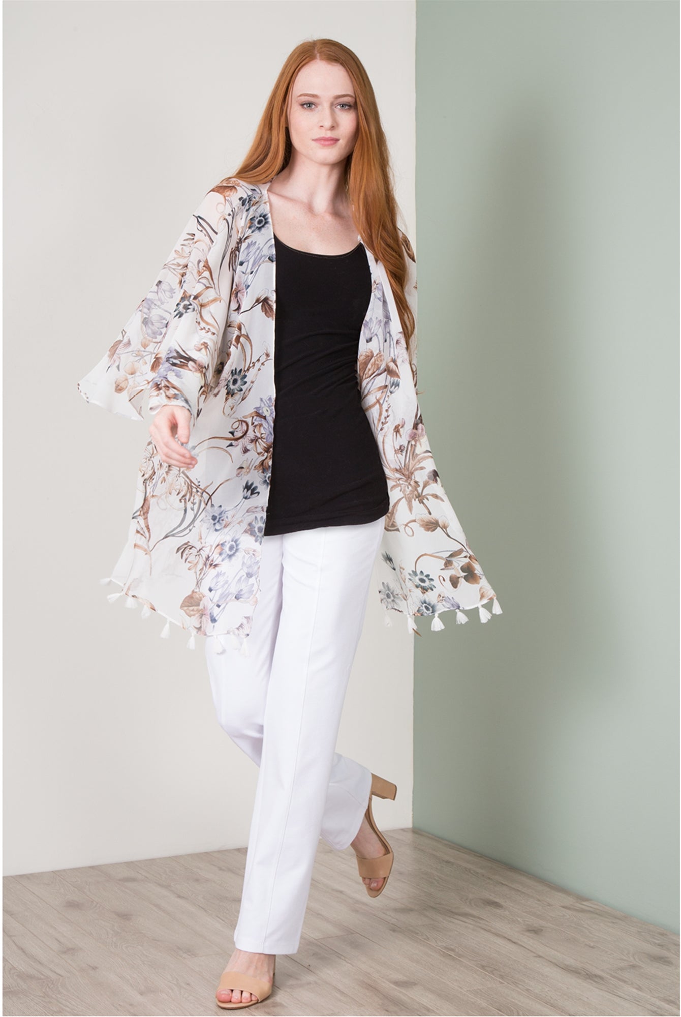 Freshly Picked Kimono - Japanese Traditional Robe for Women | Elegant Loungewear & Tea Ceremony Outfit | Perfect for Yoga, Meditation & Cultural Events