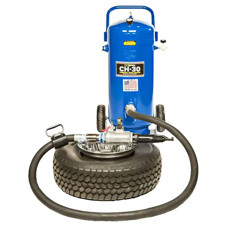 Cheetah CH 30 Bead Seater - 30 Gallon Heavy Duty Tire Bead Seating Tool for Trucks & ATVs - Perfect for Off-Road, Farm & Construction Vehicle Tire Repairs