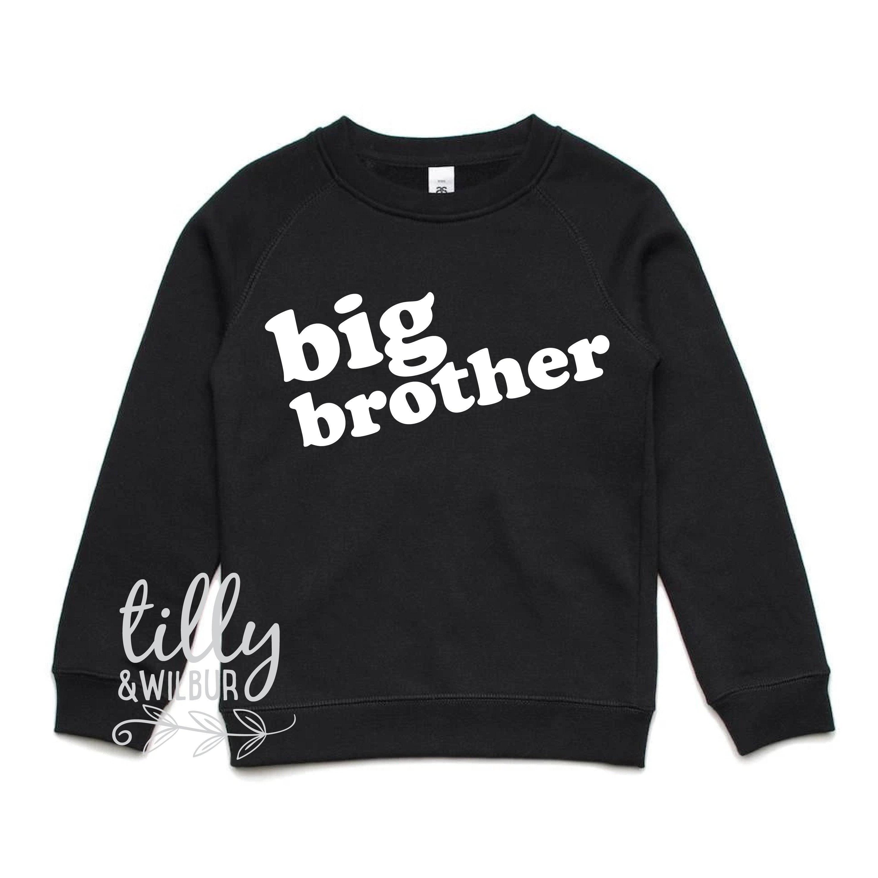 Big Brother Jumper - Trendy Oversized Sweater for Men & Women | Cozy Winter Pullover for Casual Outfits & Family Matching