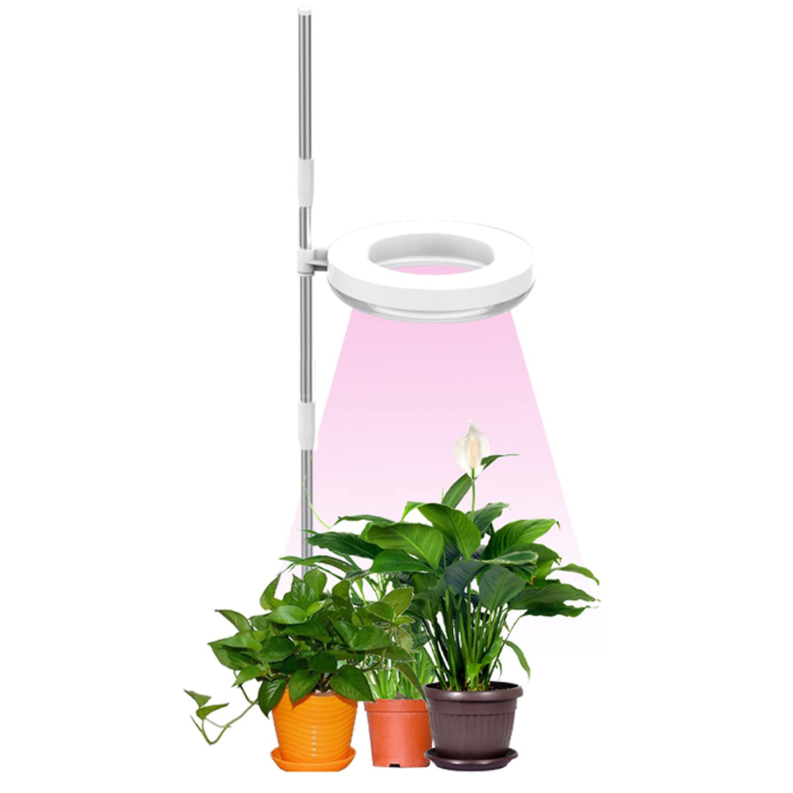 3-in-1 LED Plant Grow Light Kit with 3 Modes & Timer - Adjustable Greenhouse & Indoor Garden Lighting for Herbs, Succulents & Houseplants