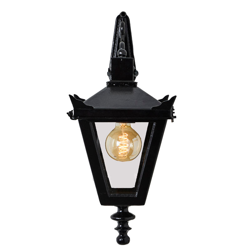 Alphington 1Lt Outdoor Wall Lamp - Cast Iron Black Finish - Weatherproof Exterior Light for Porch, Patio & Garden - Perfect for Home & Commercial Outdoor Lighting