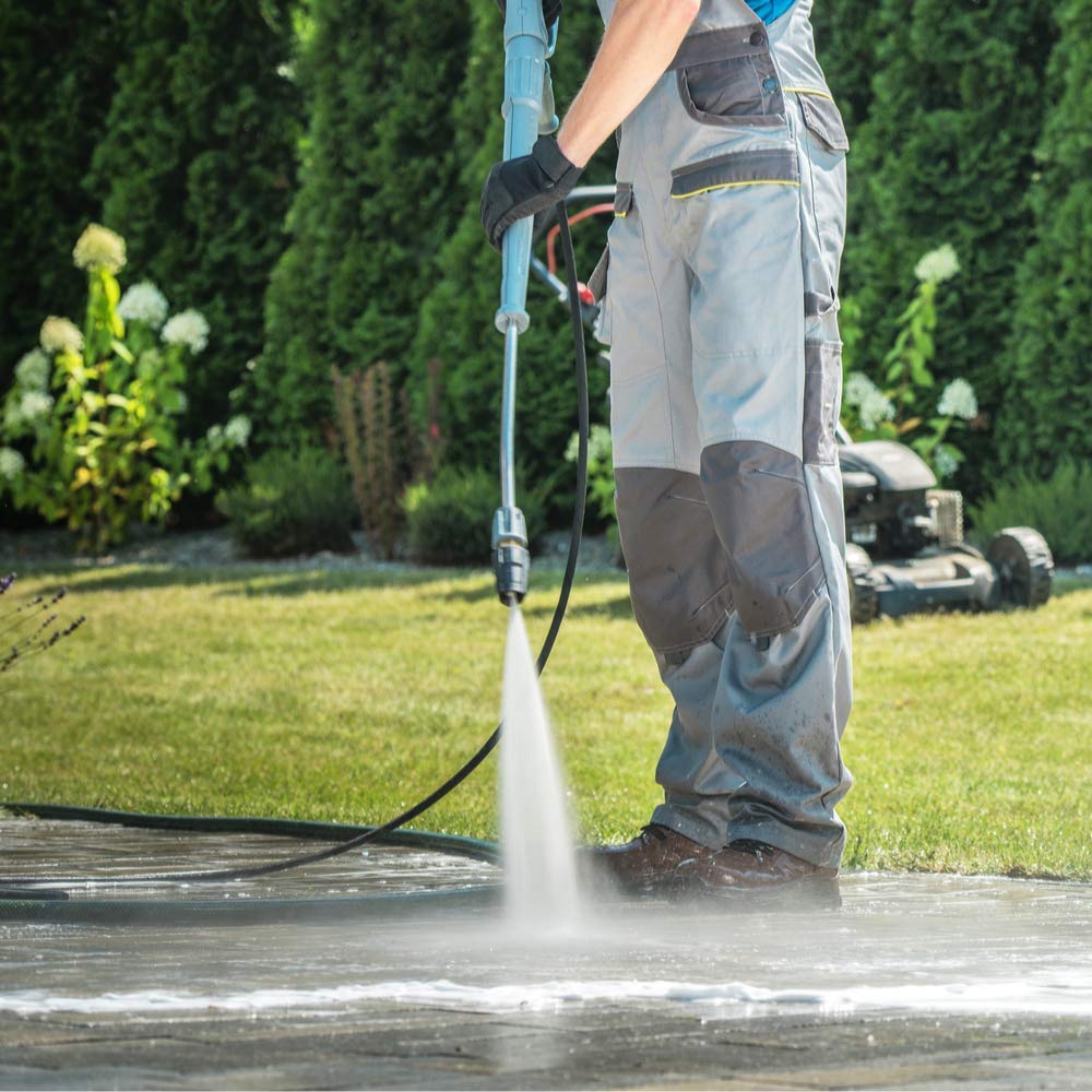 EcoGen ECOPRW-B 5 Gallon Pressure Washer Cleaner Concentrate - Heavy Duty Outdoor Cleaning Solution for Driveways, Decks, and Patios