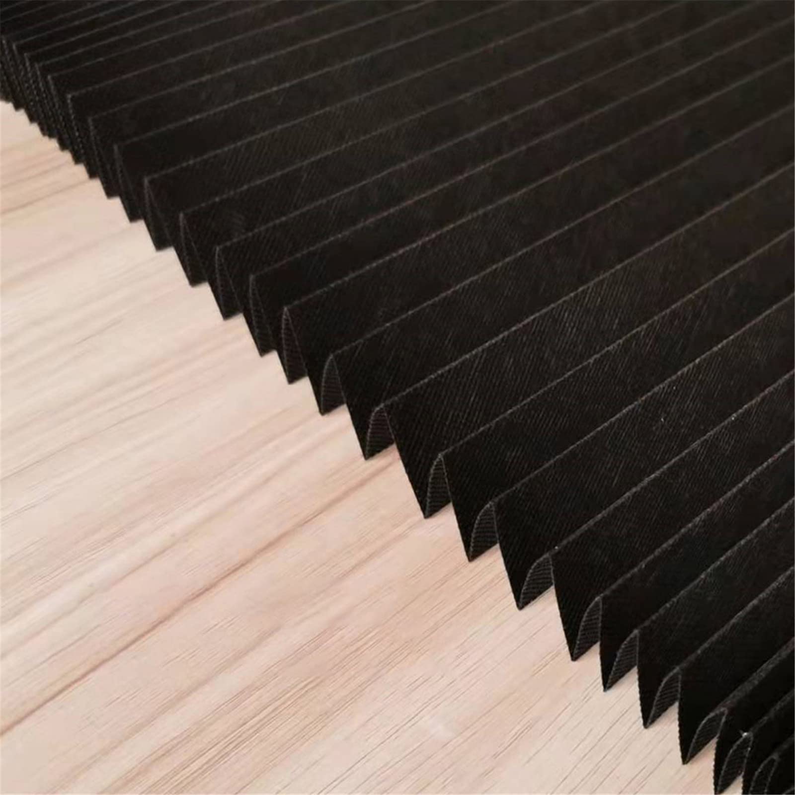 Valcatch Blackout Window Shades - Room Darkening Pleated Paper Blinds for Indoor Windows | Perfect for Bedrooms, Nurseries & Home Theaters