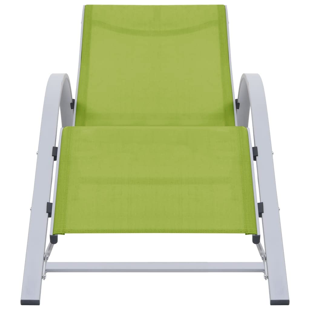 Outdoor Chaise Lounge Chair Recliner - Textilene & Aluminum Sun Lounger for Patio, Garden, Deck, Beach - Weather-Resistant Sunbathing Recliner | Perfect for Poolside Relaxation, Backyard Lounging & Coastal Getaways
