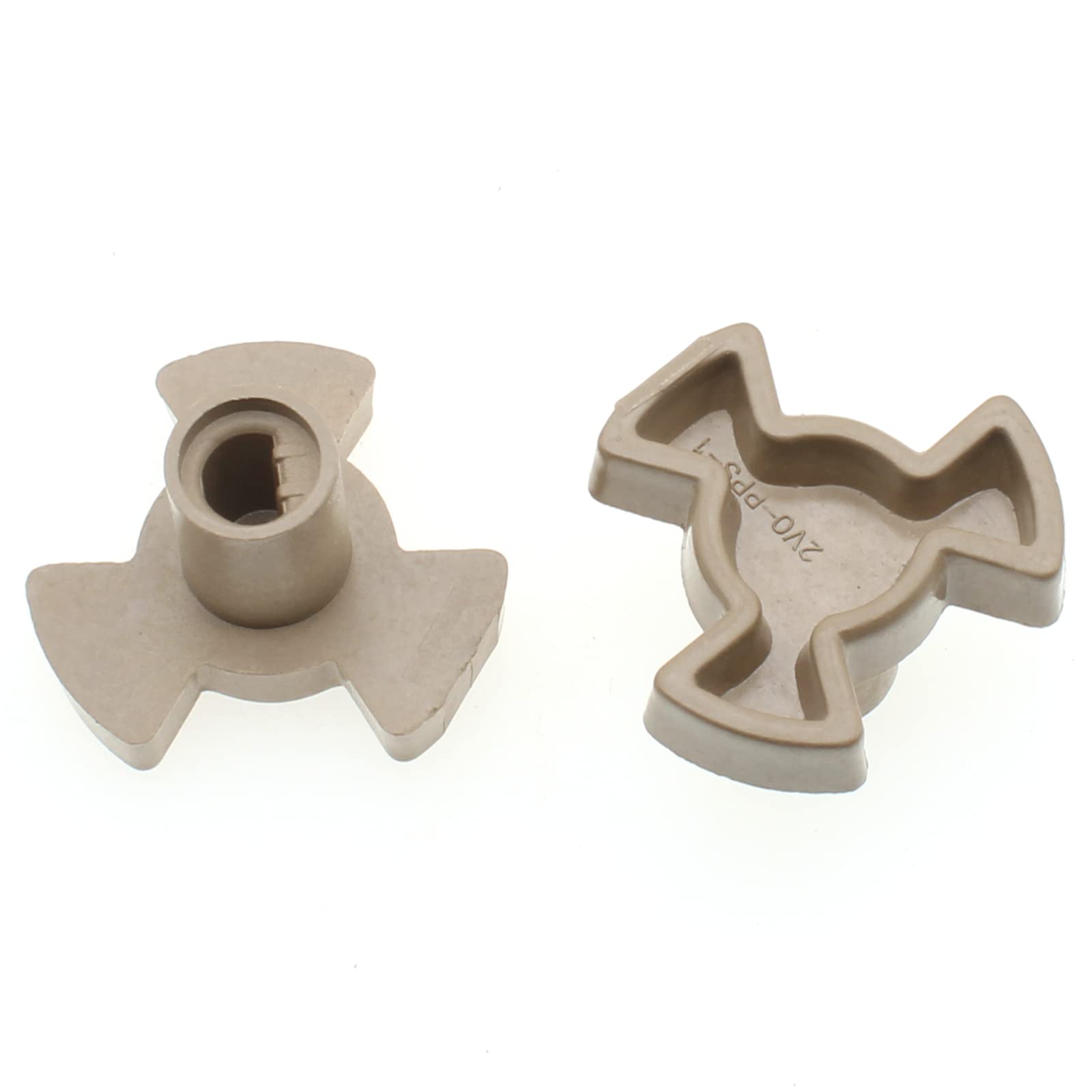 4-Piece Microwave Turntable Couplers - Y-Shaped Shaft Holder for Glass Tray Support (0.59