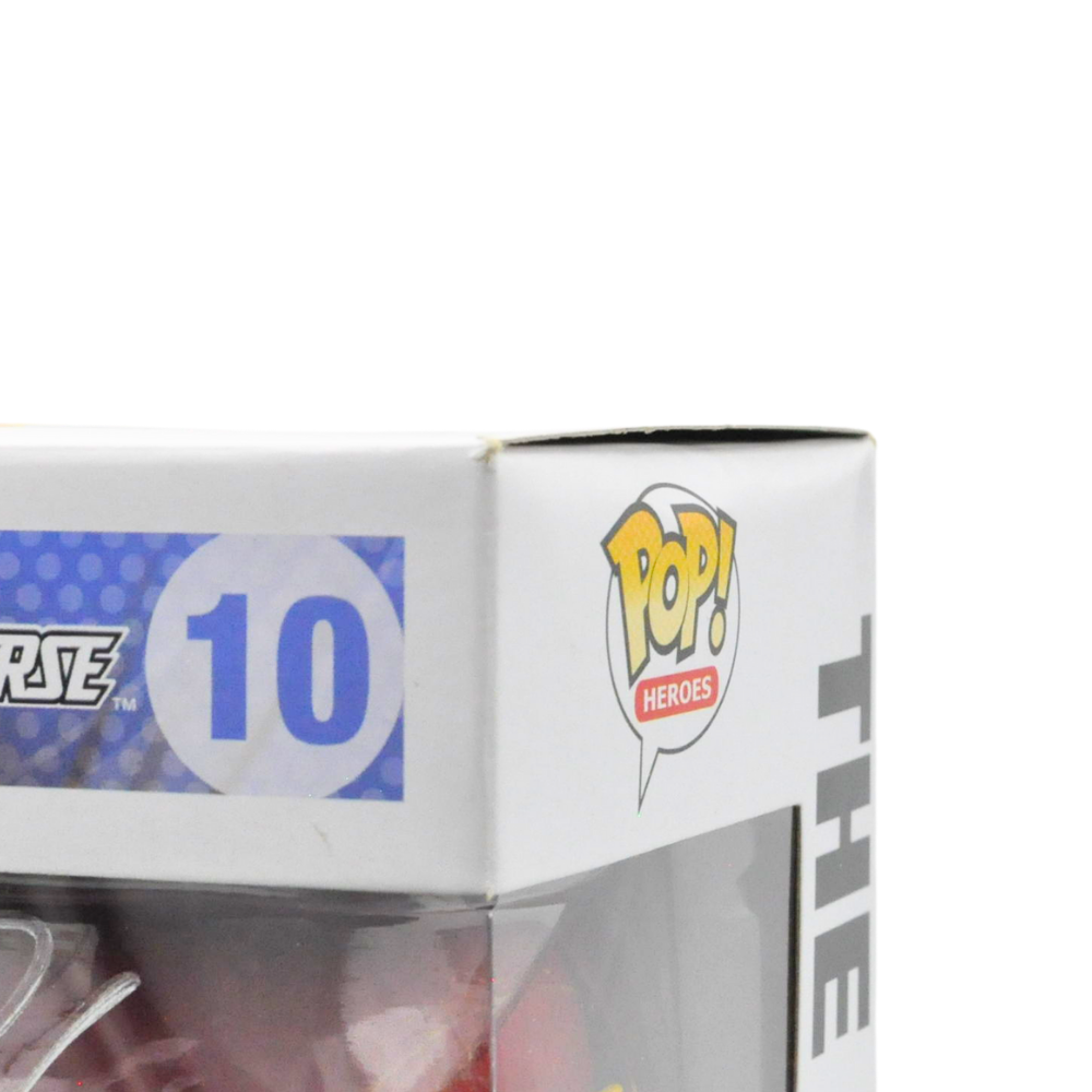 Norm Rapmund Signed The Flash Pop Vinyl Figure - Heroes Series 10 - Previews Exclusive - JSA Certified - Perfect for DC Comics Fans & Collectors