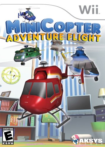 MiniCopter: Adventure Flight Game for Nintendo Wii - Fun Family & Kids Flight Simulation for Indoor Play & Party Entertainment
