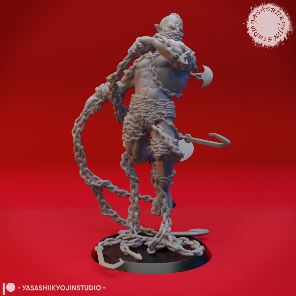 Chain Devil Tabletop Miniature - D&D Miniature for Dungeons & Dragons RPG Game, Fantasy Battle Scenes & Collectible Display